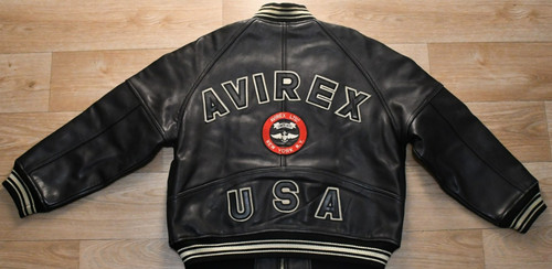 Avirex giacca pelle vintage - avirex,