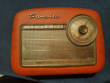 Nordmende Transita, L/M/U, cassa rossa, prodotta nel 1959, radio da collezione