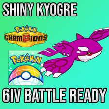 ✨6IV SHINY Kyogre Battle