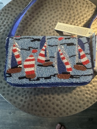 Borsa con perline - , barca