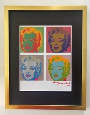 ANDY WARHOL 1984 FIRMATO