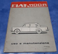 FIAT 1100 R 2 1966 MANUALE