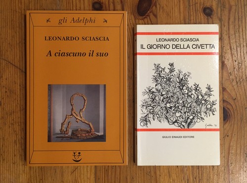 Due libri leonardo sciscia - due, di