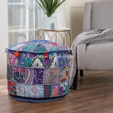 Nuovo pouf patchwork boho