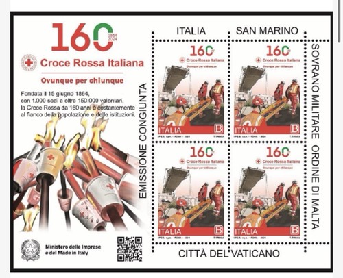 Francobolli italia 2024 - francobolli,