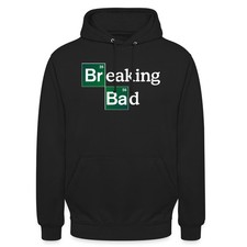 Felpa con cappuccio unisex Breaking Bad logo bromo e bario