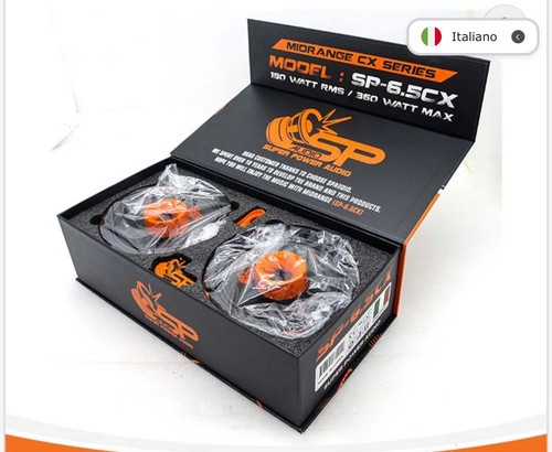 Audio cx altoparlante - audio, 6.5