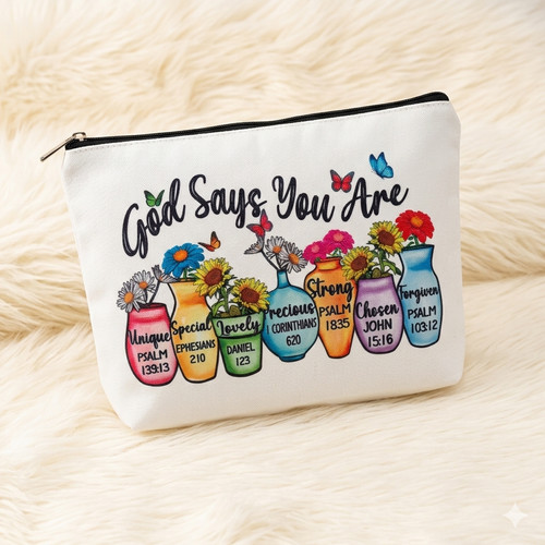 Pochette cristiana god says - pochette, “god
