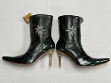Stivali stiletto verde