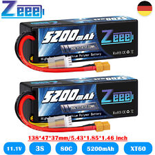 2x Zeee 3S Lipo batteria 5200
