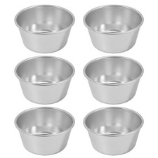  6 Pezzi Stampo Tazza Budino