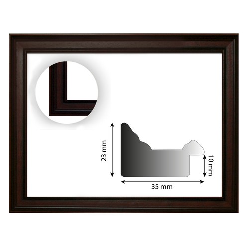 Struttura legno noce - legno, di