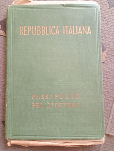 Passaporto 1947 repubblica - 1947,