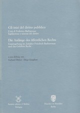 Gli inizi del diritto pubblico