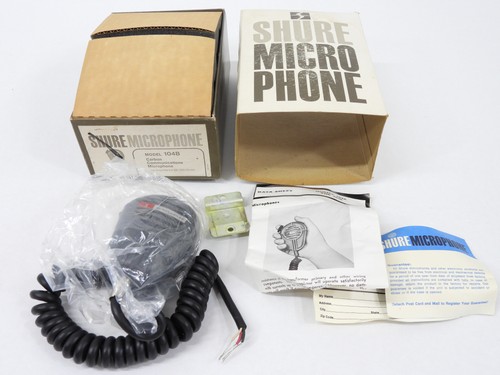 Shure 104b vintage nos - 104b,