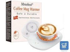 Scalda Tazza USB Caffè Bevande Piastra Riscaldante Impermeabile Temperatura 55°C