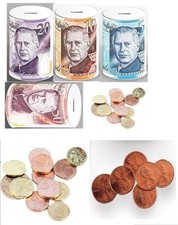 Money Box Tin £5 £10 £20