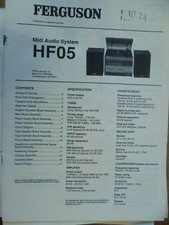 Ferguson HF05 Midi Hi-Fi