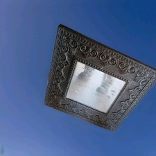 Specchio Shabby Chic Grande Specchio Quadrato Decorazione Francese Specchio