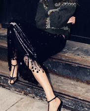 Zara Nero Zw Collezione Lungo