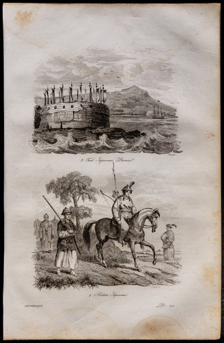1835 giappone forte - -,