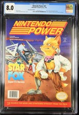 Nintendo Power #47 1993 Star Fox Magazine CGC 8.0 SNES NES Retro Gamer Vintage 2