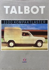 Talbot 1100 brochure camion