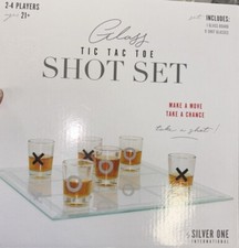 Tic Tac Toe Shot Bicchiere