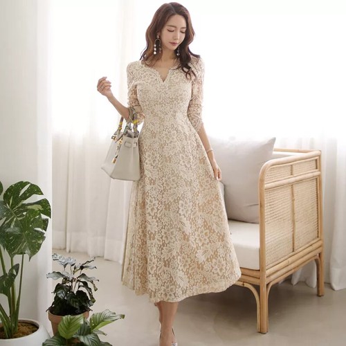 Vestito abito elegante lungo - vestito,