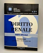 Diritto penale - Parte speciale - VIII edizione Simone 1993