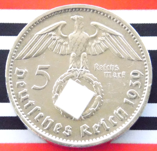 Tedesco reichsmark 1939 e - 5,