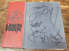 Linkin Park (X6 Chester Bennington) ~ Libro firmato Minuti a mezzanotte ~ DNA del PSA