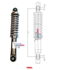AMMORTIZZATORE MECCANICO OCCHIO/OCCHIO ELLEBI - 301002001 / 123586 - vedi testo!