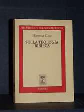 Hartmut Gese - Sulla teologia biblica (a cura di G. Odasso) - Paideia / BCR 5...