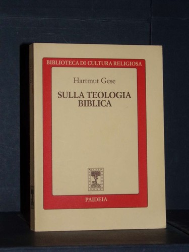 Hartmut gese sulla - hartmut, teologia