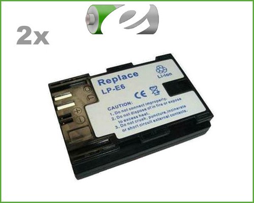 Batteria 2ah per canon - batteria,