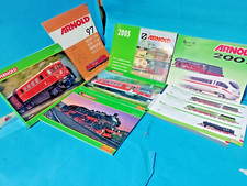 ARNOLD CATALOGO 1997-2001-2003-2009-2012 2013 scala N x plastici locom vagoni