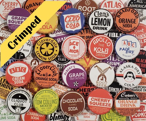 100 tappi bottiglia soda - tappi,