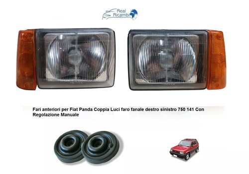 Fari anteriori per fiat panda - fari,