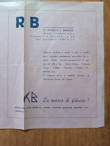 Depliant pubblicità renucci - depliant,
