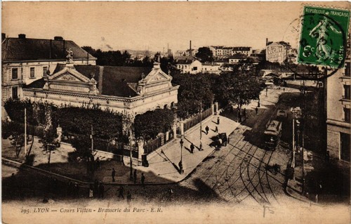Cartolina cpa lyon corsi - cartolina,