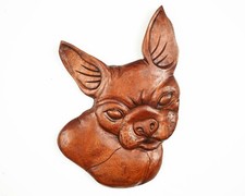 Decorazione da parete Chihuahua, arte da parete, statua cane, statuina, scultura animale, regalo