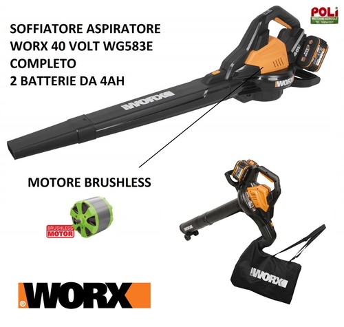 Worx wg583e soffiatore - worx,