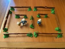 RECINTO FENCE PLAYSET 40040 CON BASI VERDI + DUE PUFFI