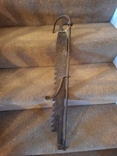 Antico appendiabiti in ferro