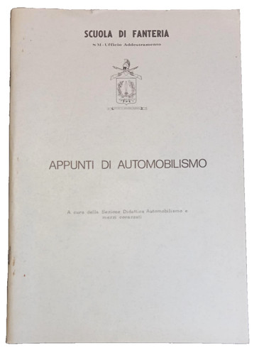 Scuola fanteria appunti - fanteria,