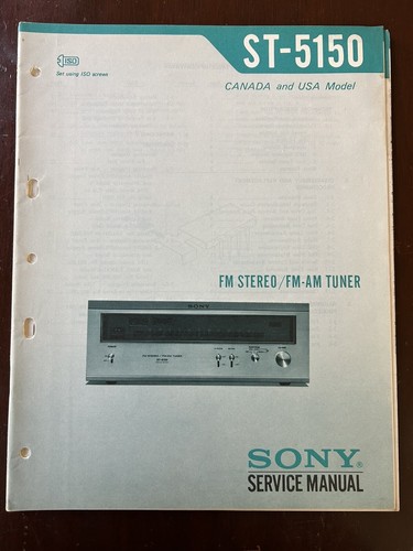 Sony 5150 stereo fm - sony, st-5150