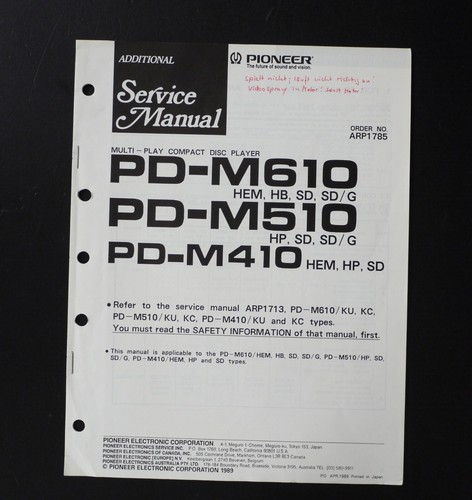 Lettore originale pioneer - lettore,