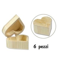 Set 6 Scatoline In Legno