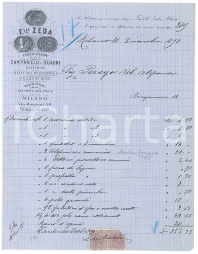 1898 milano via - manzoni, 50